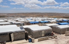 Sadakataşı Derneği'nin İdlib'deki briket evler projesinin yüzde 90'ı tamamlandı!