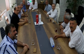 Ahmet Demircan çöken binanın sakinleriyle buluştu!