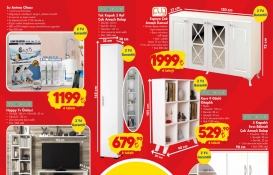 ŞOK'ta rafları boşaltacak indirimler başladı! 5 raflı dolap 679 TL, çok amaçlı konsol 2 bin TL, su arıtma cihazı 1200 TL