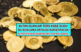Altına Fed hamlesi! Altını olanlar ters köşe oldu! Bu açıklama ortalığı karıştıracak! Çok acil bakın!