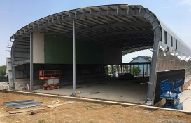 Derince İmam Hatip Lisesi Spor Salonu şekilleniyor!