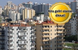 Kira gelir vergisinin ilk taksit ödemeleri yarın bitiyor!