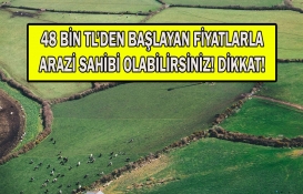 O ilde yüzde 20 indirim ve 8 taksitle 10 adet arazi satılıyor! Milli Emlak bir bir açıkladı!