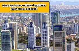 Dövizle sözleşme yasağında depozito muafiyeti!
