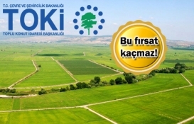 TOKİ'den satılık 153 arsa, 240 iş yeri ve 69 konut!