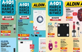 A101 aktüel ürünler kataloğunda bugün dev çılgınlık var! Bu fırsat kaçmaz! İşte 26 Mayıs 2022 fiyat listesi
