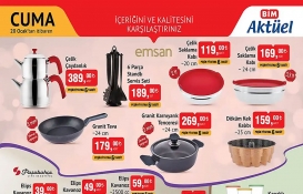 BİM 20 Ocak Cuma aktüel ürünler kataloğu yayımlandı! BİM'de bugün neler indirimde? İşte 20 Ocak 2023 fiyat listesi...
