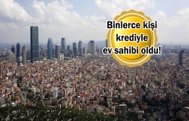 Faizler düştü, kredili konut satışları patladı!