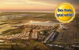 İstanbul Yeni Havalimanı'nın ulaşım ihalesi iptal edildi!