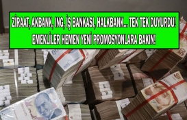Emekli promosyonunda rakamlar devleşti! Banka banka emekli promosyonları açıklandı! Emeklilere 12 bin 500 TL veriliyor! 