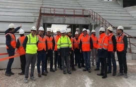 TOKİ'den Göztepe'nin yeni stadına ziyaret!