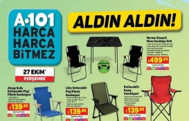 A101 çılgın indirim için start verdi! Aktüel ürünlerin fiyatı çakıldı! A101 kataloğu 27 Ekim 2022 fiyat listesi