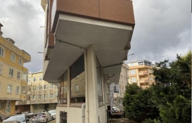 Sosyal medyada tartışılan üçgen binanın müteahhidi konuştu: Deprem yönetmeliğine uygun!