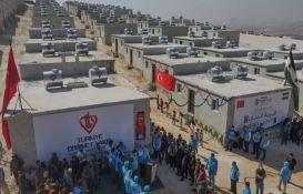 Kanada'dan İdlib’deki sel mağdurlarına konut yardımı! 