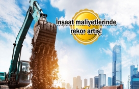 İnşaat maliyeti 14 ayın zirvesinde! Bir yılda yüzde 71,80 arttı!