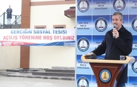 Şahinbey Gerciğin Sosyal Tesisi açıldı!