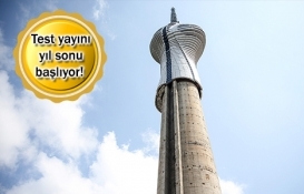 Çamlıca TV Kulesi'nin yüzde 85'i tamamlandı! 