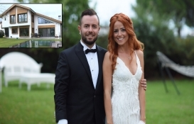 Emre Aydın Ömerli'deki lüks villasının kapılarını açtı!