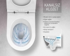 Serel Smart Kanalsız Asma Klozet ile banyolarda yeni dönem!