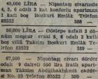 1946 yılında Nişantaşı'nda 9 daireli apartman 67.500 liraya satılacakmış!