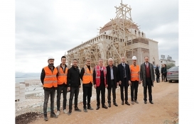 Antalya Finike Eroğlu Nuri Camii inşaatının yüzde 80'i tamamlandı!