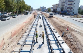 Antalya 3. Etap Raylı Sistem Projesi'nde inşaat hızlanıyor!