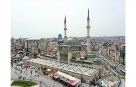 Taksim Cami ramazanın son cuması ibadete açılıyor!