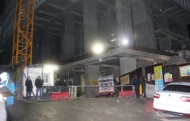 Sultangazi'de inşaattan düşen işçi yaralandı!