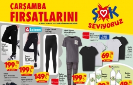ŞOK’ta erkek/kadın eşofman altı 200 TL’ye, basic t-shirt 70 TL’ye, erkek/kadın ayakkabı 300 TL’ye düştü!