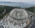 Vodafone Arena'nın çatı inşaatı iskeleti tamamen kapatıldı!