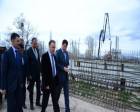 Erzurum Valisi Altıparmak Aziziye'de yapılan lise inşaatını gezdi!