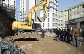 Kağıthane'de çöken istinat duvarı yeniden inşa ediliyor!