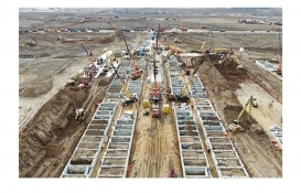 Moskova'daki dev koronavirüs hastanesi rekor hızla inşa ediliyor!