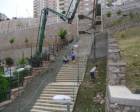 Kocaeli 28 Haziran Mahallesi ile Cedit Mahallesi'ndeki merdiven sorunu çözüldü!