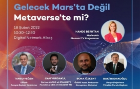 'Gelecek Mars’ta Değil Metaverse’te mi?' paneli 18 Şubat'ta!