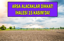 O ilde 5 adet arsa satılıyor! Arsa alacaklara büyük fırsat!
