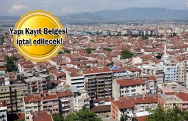 İmar barışında yalan beyanda bulunan yandı!