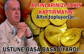 Elindeki altınları sakın kaptırmayın! Ramazan Kurtoğlu üstüne basa basa açıkladı: Altın topluyorlar 
