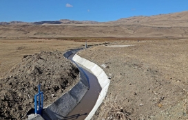 Tam 200 hektar tarım arazisi suyla buluşturuldu! Bölge halkı rahat bir nefes alacak 