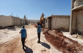 TDV'den engelli, yetim ve şehit ailelerine Suriye'de konut!