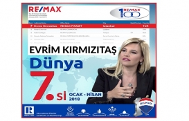 Evrim Kırmızıtaş Re/max Amerika listesinde 7'nci sırada!