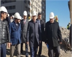 Ergün Turan Malatya’da TOKİ şantiyelerini denetledi!