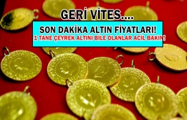 Altın fiyatlarında geri vites! Elinde 1 tane çeyrek altını bile olanlar koşun bakın! 16 Aralık 2022 altın fiyatları