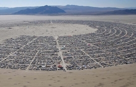 Burning Man festival alanına 16 kilometrelik duvar inşa edilecek!