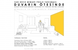 San Deco Mimari Proje Yarışması için son başvuru tarihi 8 Haziran! 