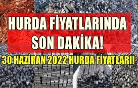 Hurda fiyatlarında son dakika! Hurda fiyatları bugün ne kadar oldu? İşte 30 Haziran 2022 hurda fiyat listesi...