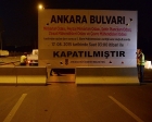 Ankara Bulvarı trafiğe kapatıldı!