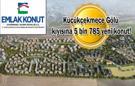 5 bin 785 konutluk Emlak Konut GYO Firuzköy projesinin ilk etabı Tual Gölyaka yarın ön satışta! 