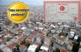 QR kodlu 200 bin yeni tapu verildi!