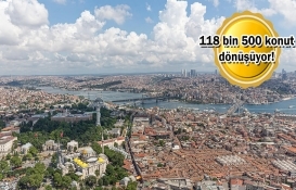 İstanbul'da kentsel dönüşüm çalışmaları tam gaz!